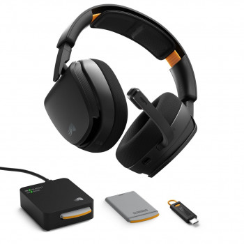 Glorious GHS Wireless InfinitePlay GLO-A-5-PC-BLK ακουστικά, μαύρα