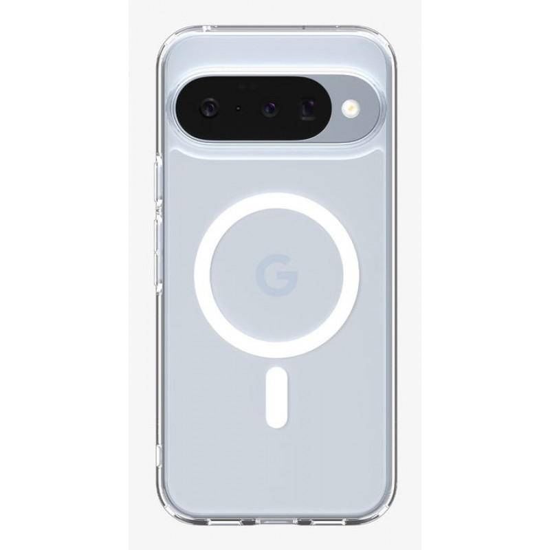 Spigen Ultra Hybrid MagSafe θήκη για Google Pixel 10 Pro / Pixel 10, διάφανη λευκή
