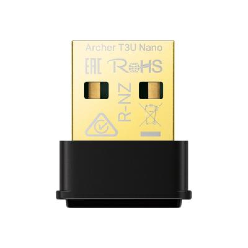 TP-Link Archer T3U Nano V1.4 προσαρμογέας Wi-Fi USB, AC1300