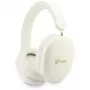 Guess GUE005824 Metallic Effect Metal Script Logo ακουστικά κεφαλής Bluetooth, ENC, μπεζ