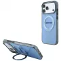 Θήκη Mercedes AMG IML Double Layer Urban Line με δαχτυλίδι-βάση MagSafe για iPhone 18 Pro Max / 17 Pro Max, μπλε