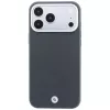 Θήκη BMW Sign Deboss Quilted Metal Logo MagSafe για iPhone 18 Pro / 17 Pro, ανθρακί