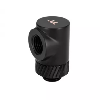 Thermaltake Pacific SF 90 Degree Adapter CL-W396-CU00MK-A, σύνδεσμος DIY LCS, ματ μαύρος