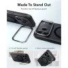 ESR Classic Hybrid Kickstand MagSafe θήκη για iPhone 17 Pro Max / 18 Pro Max, ματ μαύρη