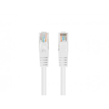 Lanberg PCU5-20CC-0050-W καλώδιο δικτύου CAT.5E UTP, 0,5 m, λευκό (10 τεμ.)