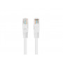 Lanberg PCU5-20CC-0050-W καλώδιο δικτύου CAT.5E UTP, 0,5 m, λευκό (10 τεμ.)