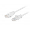 Lanberg PCU5-20CC-0050-W καλώδιο δικτύου CAT.5E UTP, 0,5 m, λευκό (10 τεμ.)