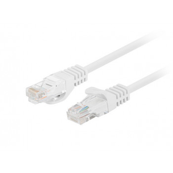 Lanberg PCU5-20CC-0050-W καλώδιο δικτύου CAT.5E UTP, 0,5 m, λευκό (10 τεμ.)