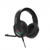 Marvo Tactic 40 H8618 BK ακουστικά gaming, ενσύρματα, RGB, μαύρα