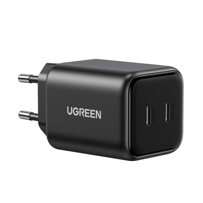 Ugreen X526 φορτιστής 45 W, 2 x USB-C, GaN, μαύρος
