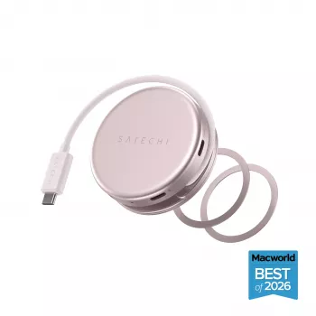 Satechi OntheGo ST-POTG5P προσαρμογέας πολλαπλών θυρών 5 σε 1, Blush