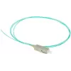 ACT RL8695 καλώδιο οπτικής ίνας SC pigtail, 1 m, OM3, LSZH, aqua