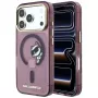 Karl Lagerfeld Peekaboo Logo θήκη με MagSafe για iPhone 18 Pro Max / 17 Pro Max, μπορντό