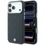 BMW Sign Deboss Quilted Metal Logo MagSafe θήκη για iPhone 18 Pro Max / 17 Pro Max, ανθρακί