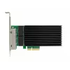 ALLNET ALL0145-4-2.5G-TX προσαρμογέας δικτύου διακομιστή PCIe x4 τεσσάρων θυρών 2,5 Gigabit, χαλκός RJ45