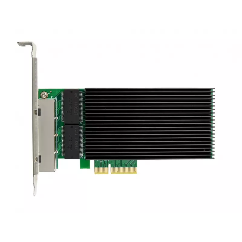 ALLNET ALL0145-4-2.5G-TX προσαρμογέας δικτύου διακομιστή PCIe x4 τεσσάρων θυρών 2,5 Gigabit, χαλκός RJ45