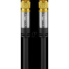 Wentronic 70661 καλώδιο σύνδεσης κεραίας, F, 135 dB, 4x θωρακισμένο, 1 m