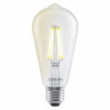 Osram SMART+ MATTER Dimmable Classic Edison 60 827 E27 έξυπνος λαμπτήρας, 6 W, ζεστό λευκό, Wi-Fi