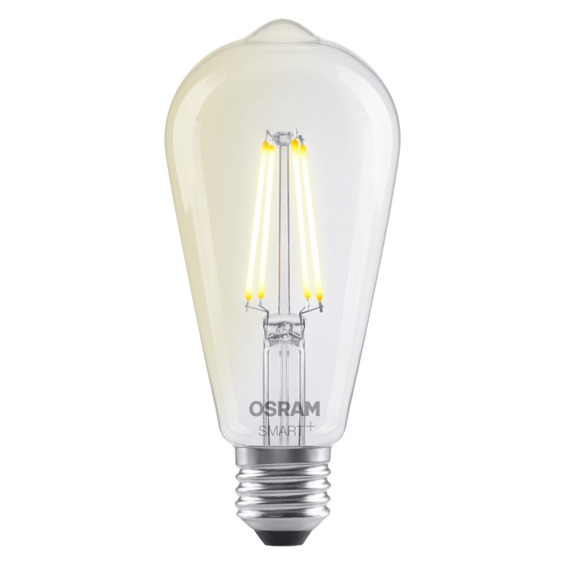 Osram SMART+ MATTER Dimmable Classic Edison 60 827 E27 έξυπνος λαμπτήρας, 6 W, ζεστό λευκό, Wi-Fi