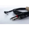 Cordial 14868 αντάπτορας ήχου Y, 1x βύσμα jack 3,5 mm - 2x βύσμα jack 6,3 mm (mono), 3 m, μαύρο