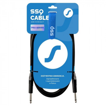 SSQ JMPJMP2 Pro καλώδιο ήχου, μονοφωνικό jack 6,3 mm σε μονοφωνικό jack 6,3 mm με συνδέσμους Neutrik, 2 m
