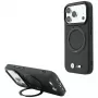 BMW BMW001325 θήκη για iPhone 18 Pro Max / 17 Pro Max, Kevlar Ring Stand 360, MagSafe, μαύρη