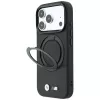BMW BMW001325 θήκη για iPhone 18 Pro Max / 17 Pro Max, Kevlar Ring Stand 360, MagSafe, μαύρη