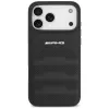 Mercedes AMG00117 θήκη για iPhone 18 Pro Max / 17 Pro Max, AMG Leather Debossed Lines Logo, μαύρη