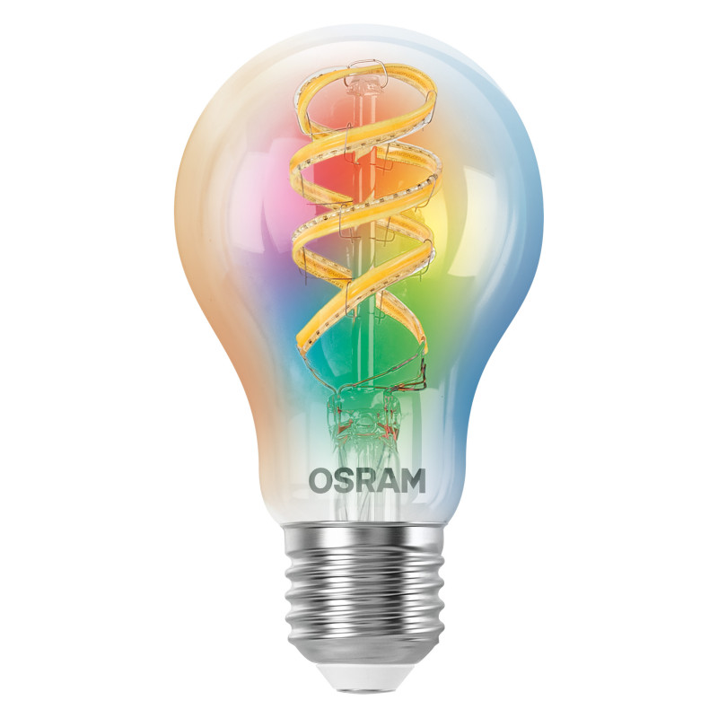 Osram SMART+ MATTER Filament Multicolor Classic A40 έξυπνος λαμπτήρας, E27, 4,8 W, RGBW, Wi-Fi
