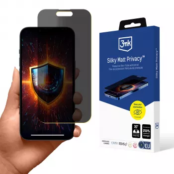 3mk Silky Matt Privacy προστατευτικό οθόνης για Apple iPhone 15