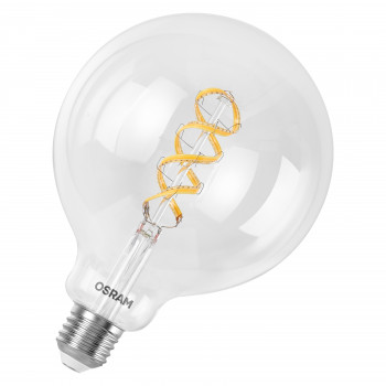 Osram SMART+ MATTER Filament Multicolor Classic Globe 125 40 έξυπνος λαμπτήρας, E27, 4,8 W, RGBW, Wi-Fi