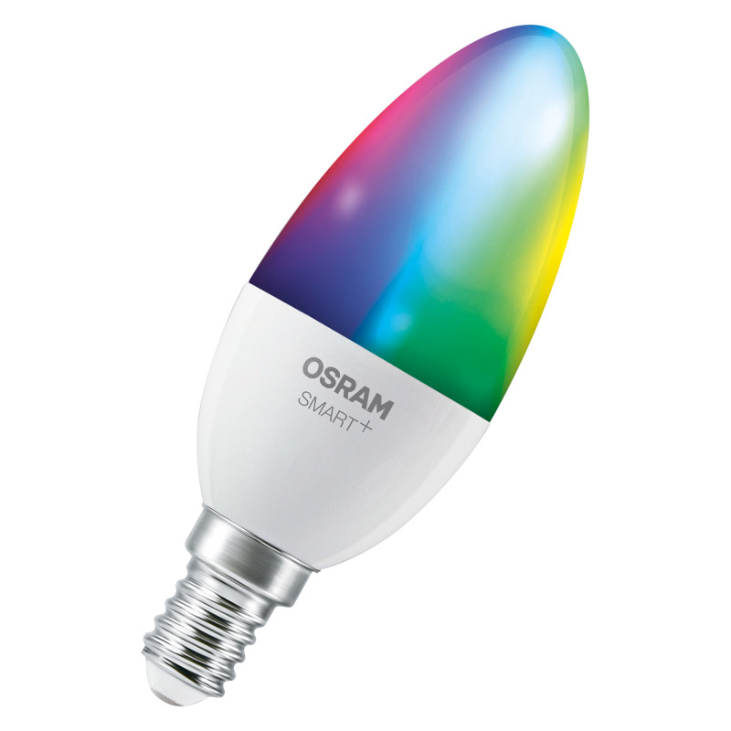 Osram SMART+ MATTER Multicolor Classic B40 έξυπνος λαμπτήρας, E14, 4,9 W, RGBW, Wi-Fi