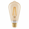 Osram SMART+ MATTER Filament Dimmable Classic Edison 53 824 έξυπνος λαμπτήρας, χρυσός, E27, 6 W, ζεστό λευκό, Wi-Fi