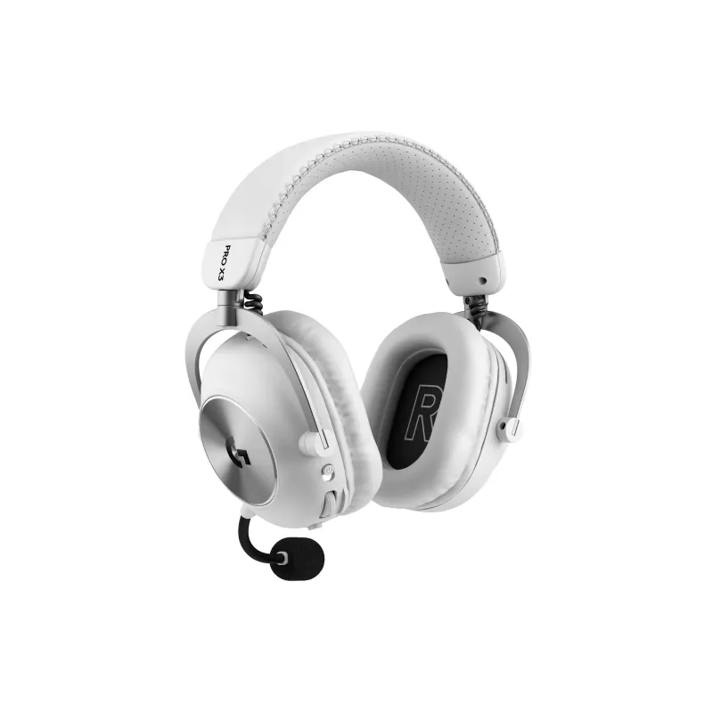 Logitech G Pro X3 Lightspeed ακουστικά, λευκά (981-001748)