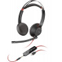 Poly Blackwire 5220 ακουστικά, 207586-201