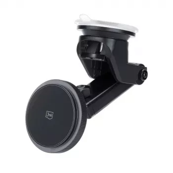 3mk MagCharger 15 W βάση αυτοκινήτου για κινητό με ασύρματη φόρτιση, μαύρη