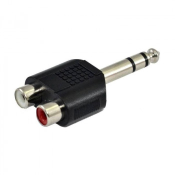 SSQ HA7 αντάπτορας, 2 x RCA θηλυκό – στερεοφωνικό jack 6,3 mm