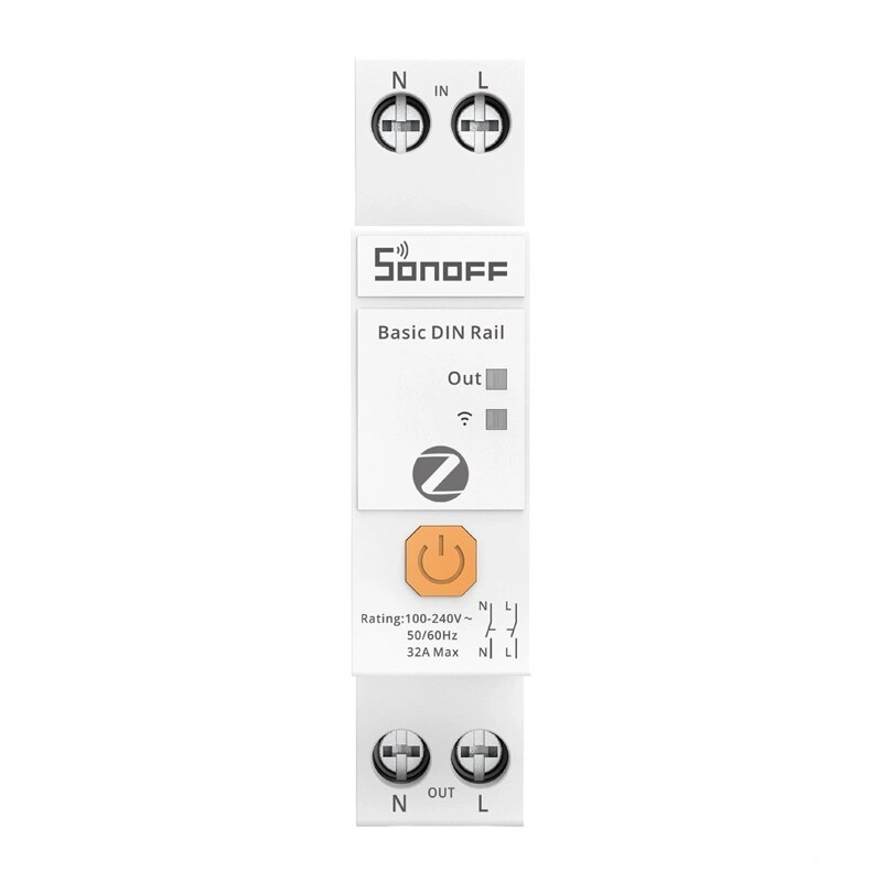 SONOFF BASIC-ZB1GSP έξυπνος διακόπτης Zigbee, ράγα DIN, 32 A