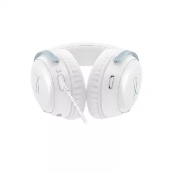 Ακουστικά gaming HyperX Cloud III, λευκό-μπλε, DF7F1AA
