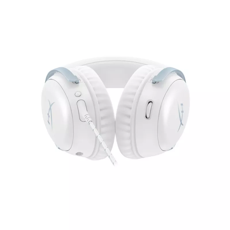 Ακουστικά gaming HyperX Cloud III, λευκό-μπλε, DF7F1AA