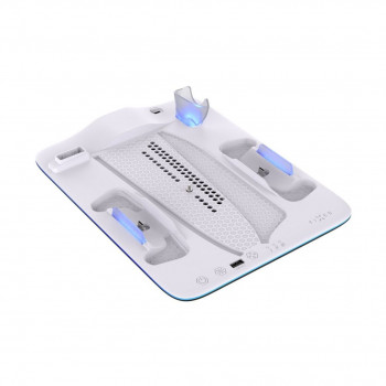 Fixed FIXPS5PS-MCS-BW σταθμός σύνδεσης για PlayStation 5, ασπρόμαυρος