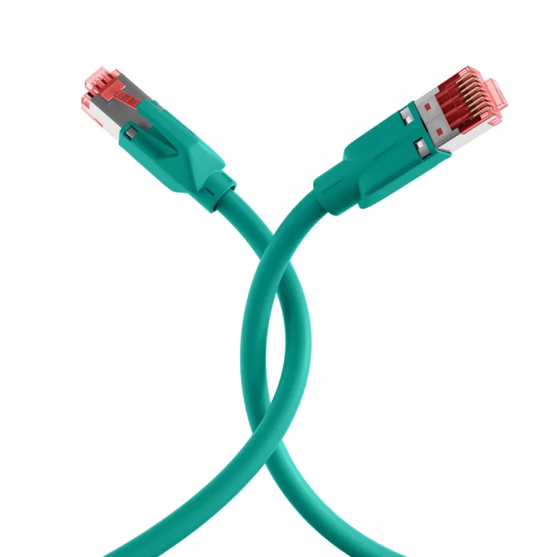 EFB Elektronik K8053.40 καλώδιο δικτύου RJ45 Cat.6A S/FTP LSZH, 40 m, πράσινο