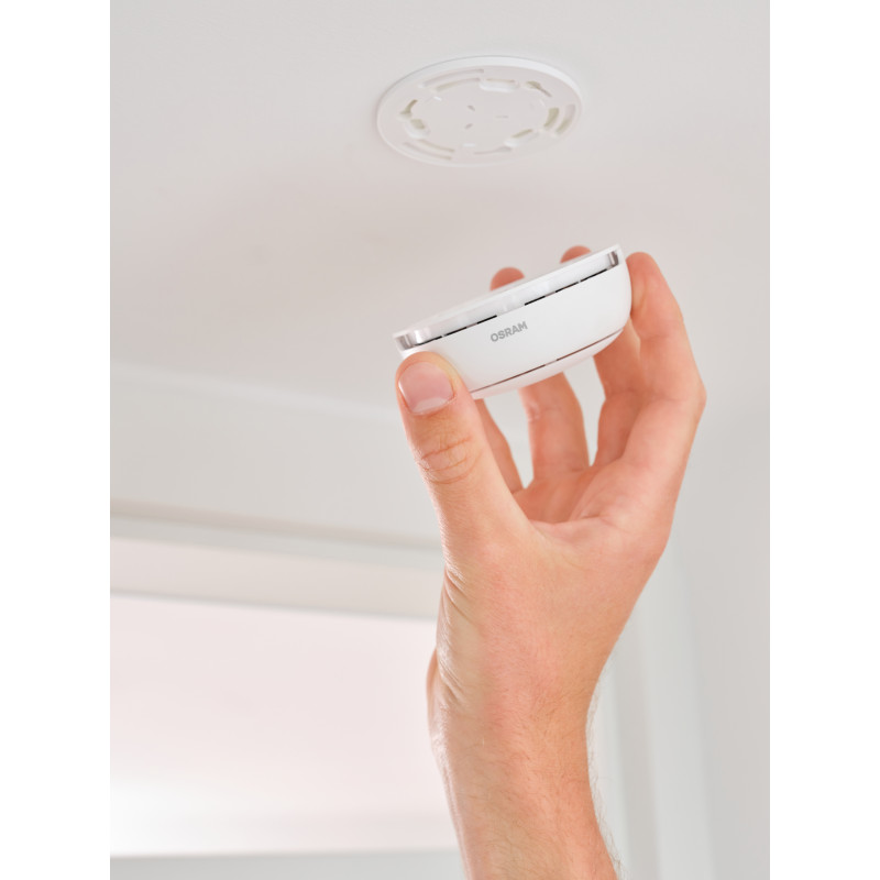 Osram SMART+ ανιχνευτής καπνού Wi-Fi, λευκός