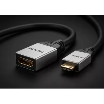 celexon προσαρμογέας Mini HDMI M/F με Ethernet, 2.0a/b, 4K, Professional