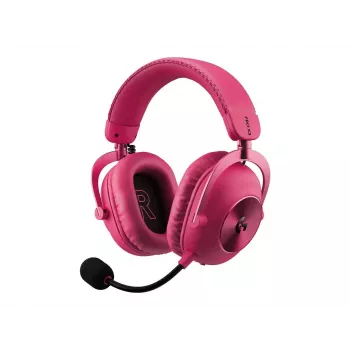 Logitech G PRO X3 LIGHTSPEED ασύρματα ακουστικά για παιχνίδια, 2,4 GHz, ματζέντα