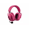 Logitech G PRO X3 LIGHTSPEED ασύρματα ακουστικά για παιχνίδια, 2,4 GHz, ματζέντα
