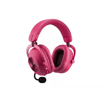 Logitech G PRO X3 LIGHTSPEED ασύρματα ακουστικά για παιχνίδια, 2,4 GHz, ματζέντα