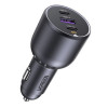 Ugreen EC705 φορτιστής αυτοκινήτου, USB + 2x USB-C, 130 W, με καλώδιο 1 m 5 A