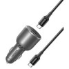 Ugreen EC705 φορτιστής αυτοκινήτου, USB + 2x USB-C, 130 W, με καλώδιο 1 m 5 A