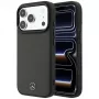 Mercedes Mer008914 θήκη για iPhone 18 Pro Max / 17 Pro Max, Leather Mesh with Bow Line, MagSafe, ανθρακί